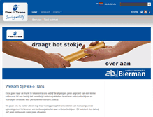 Tablet Screenshot of flexitrans.nl